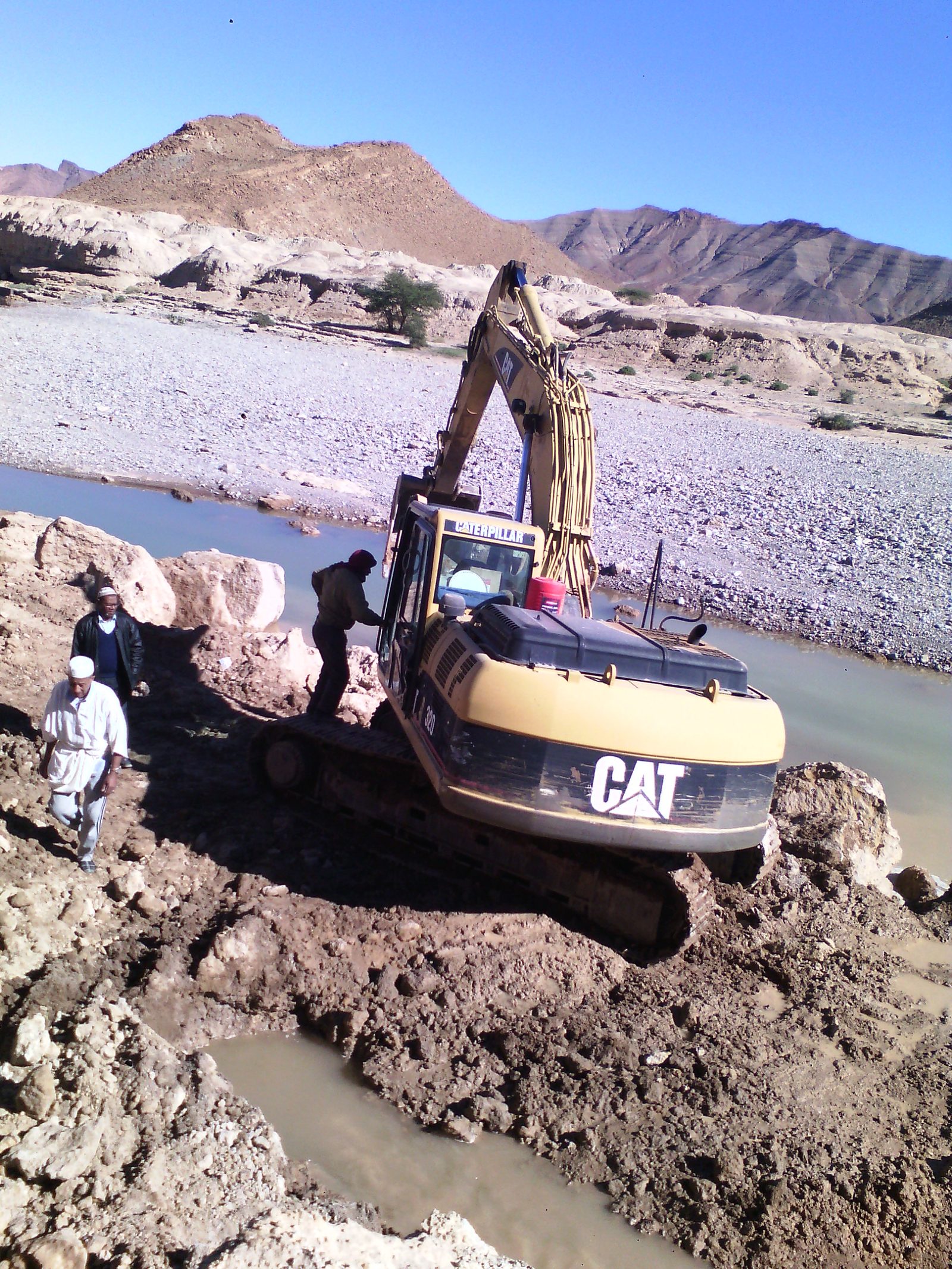 Visite du site avant travaux — novembre 2016